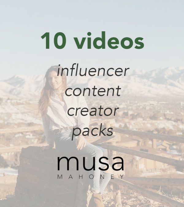 UGC Influencer Content (10 Videos)